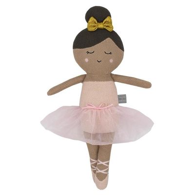 Living Textiles Gabriella the Ballerina Knitted Toy