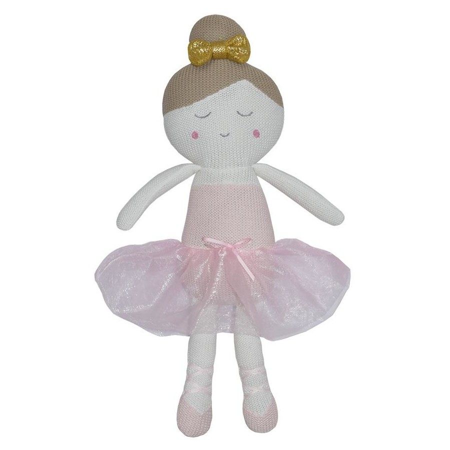 Living Textiles Sophia the Ballerina Knitted Toy