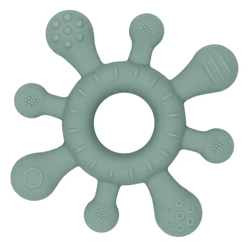 Living Textiles Playground Silicone Splash Teether - Sage