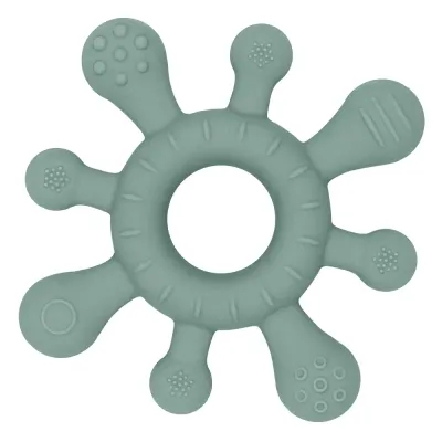 Living Textiles Playground Silicone Splash Teether - Sage