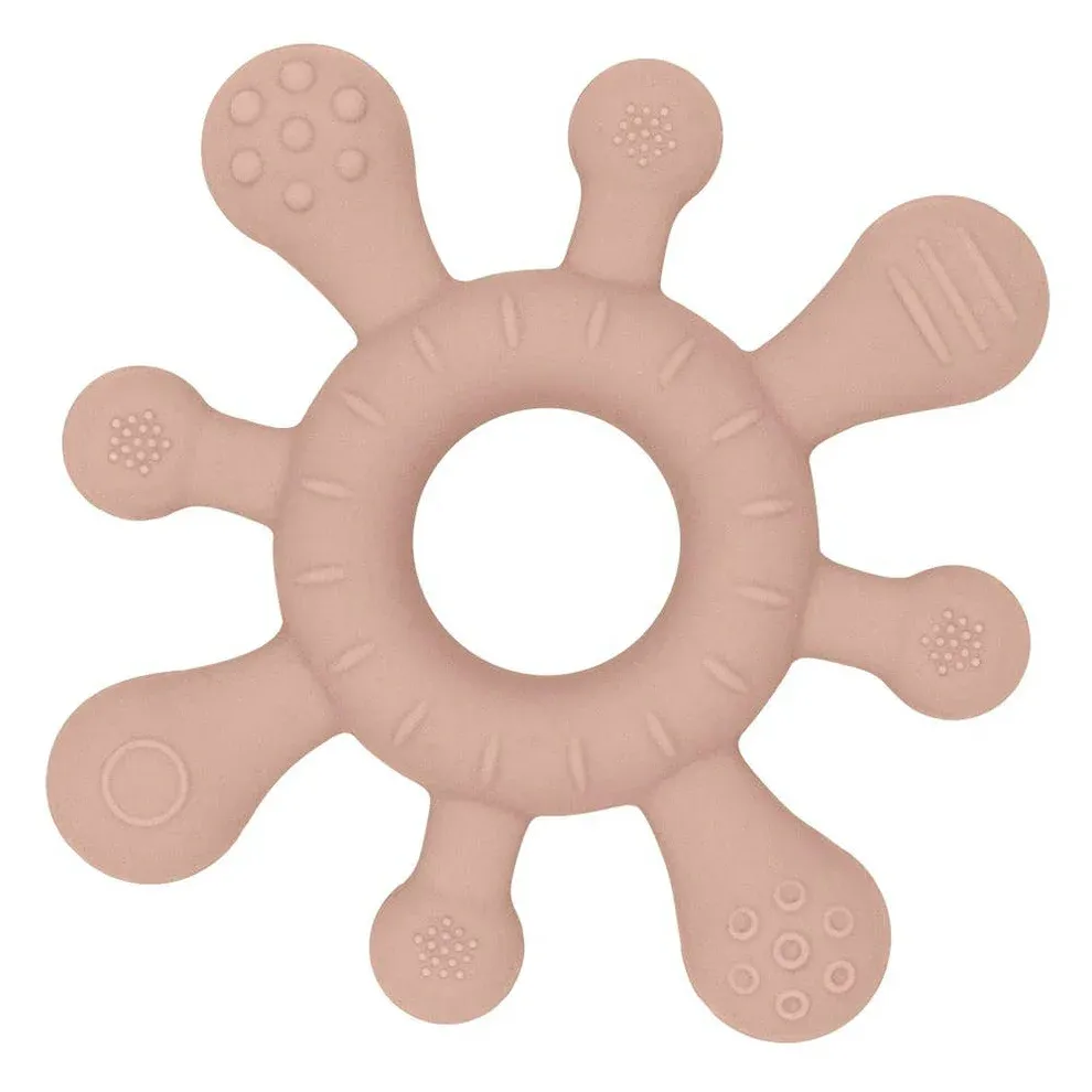 Living Textiles Playground Silicone Splash Teether - Rose
