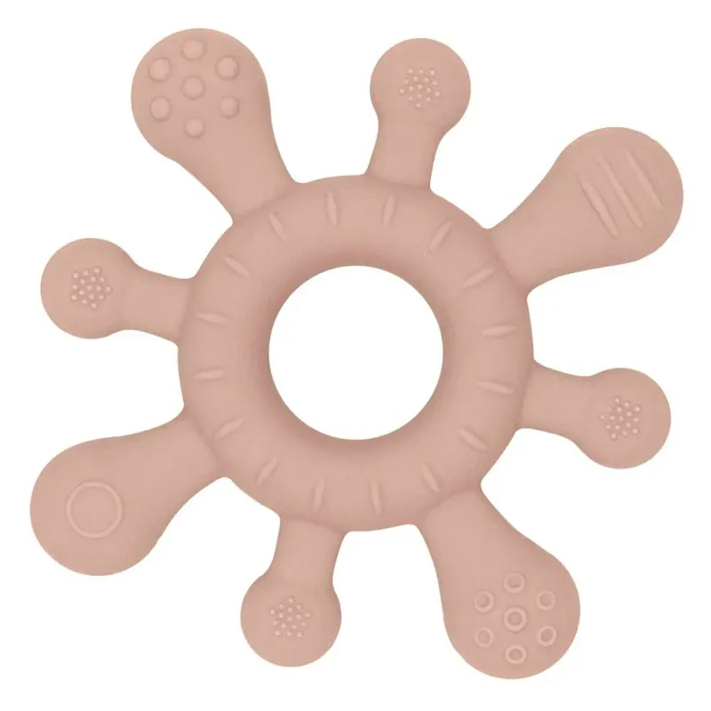 Living Textiles Playground Silicone Splash Teether - Rose