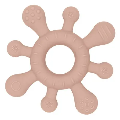 Living Textiles Playground Silicone Splash Teether - Rose