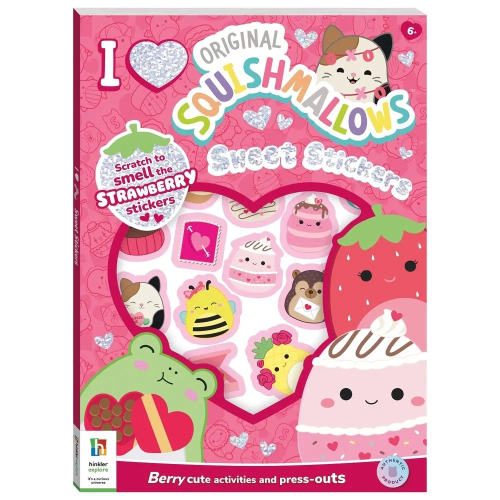 I Love Squishmallows Sweet Stickers I Love Squishmallows Sweet Stickers