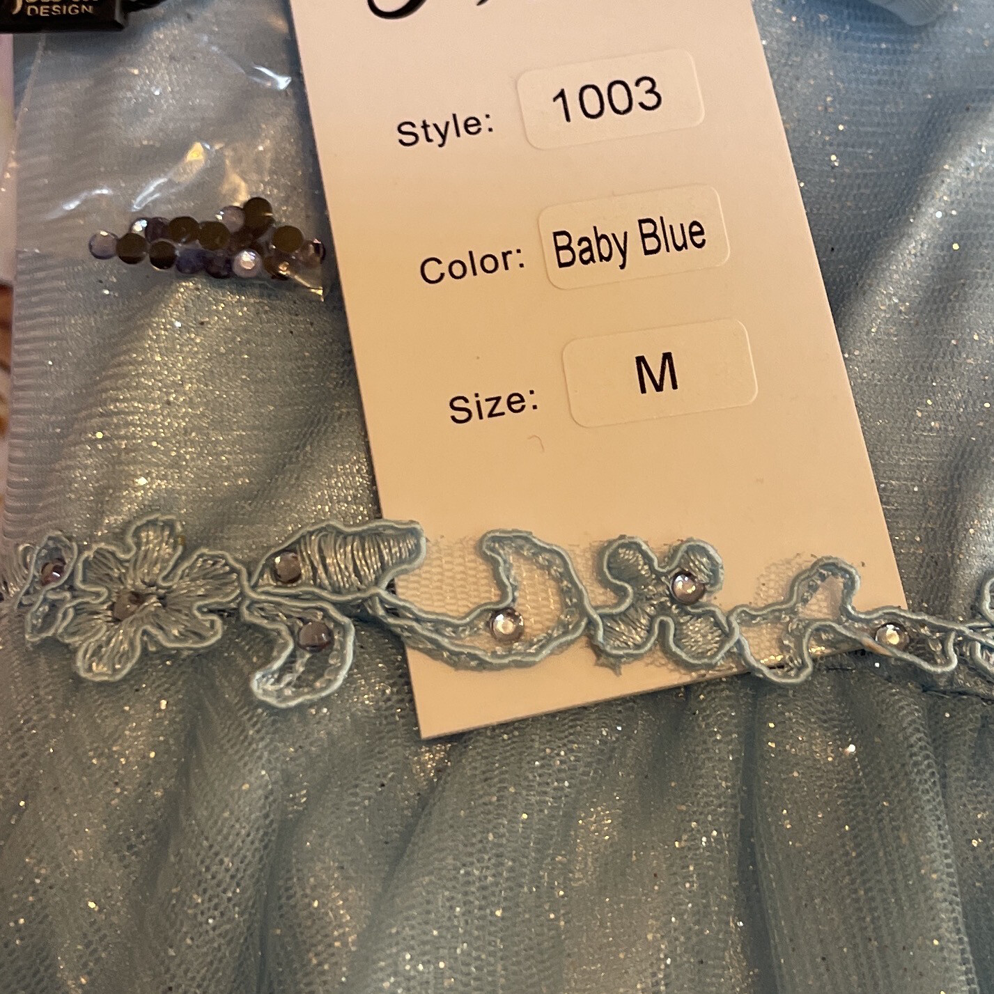 Style 1003 - Baby Blue- Size Medium