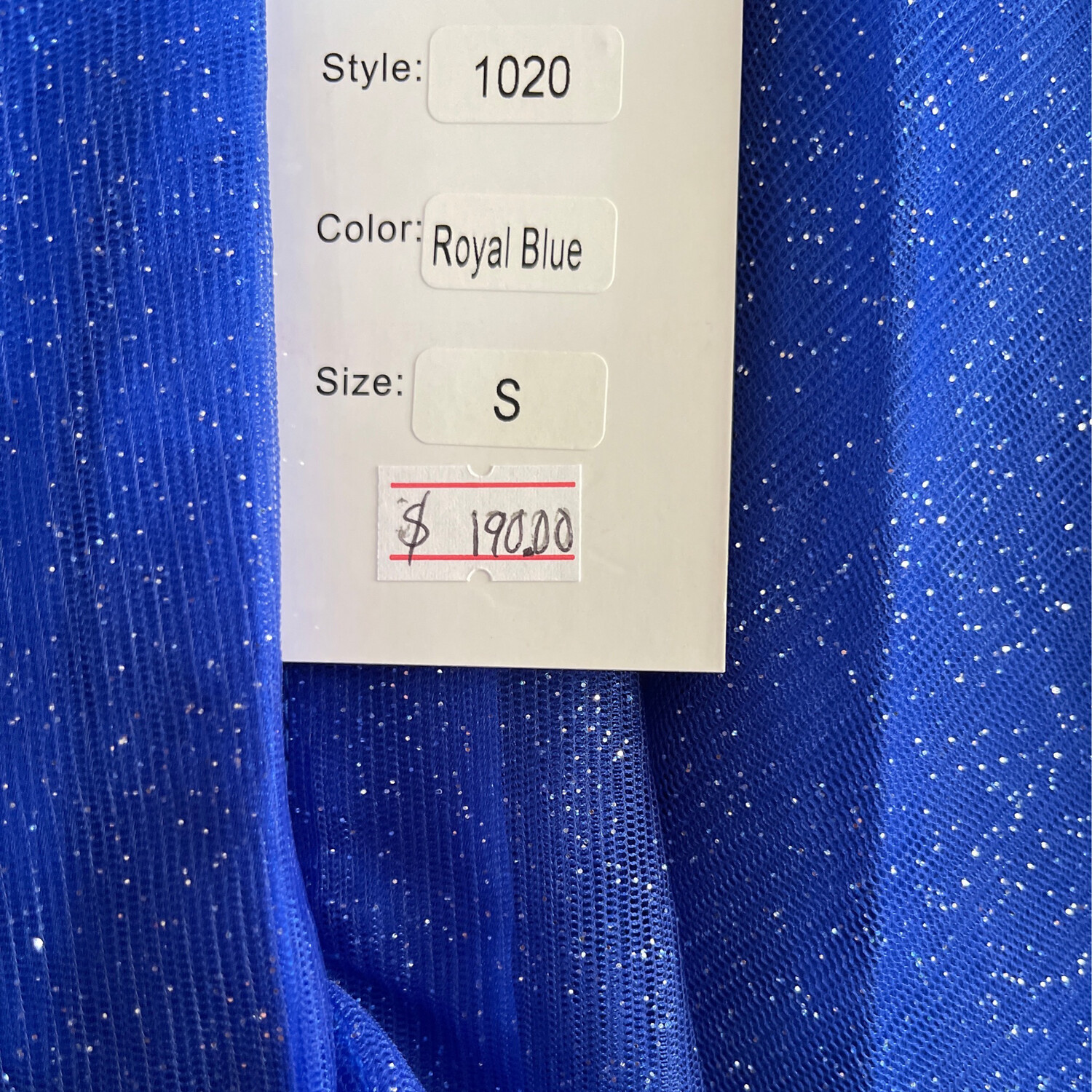 Style 1020 - Royal Blue - Size Small