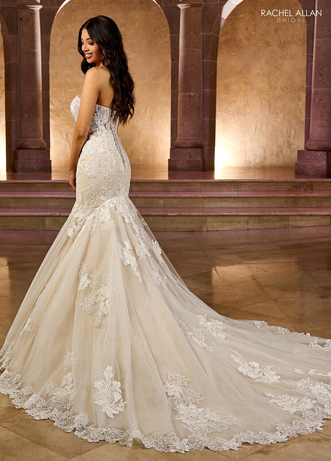 ​RB5044 TULLE, SEQUIN EMBROIDERED TULLE, APPLIQUE, BEADING Available In: IVORY, IVORY CHAMPAGNE, WHITE