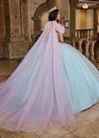 ​RQ1130 TULLE, GLITTER TULLE, BEADING Available In: BRIGHT PINK, CORAL, LILAC LIGHT BLUE, SAGE
