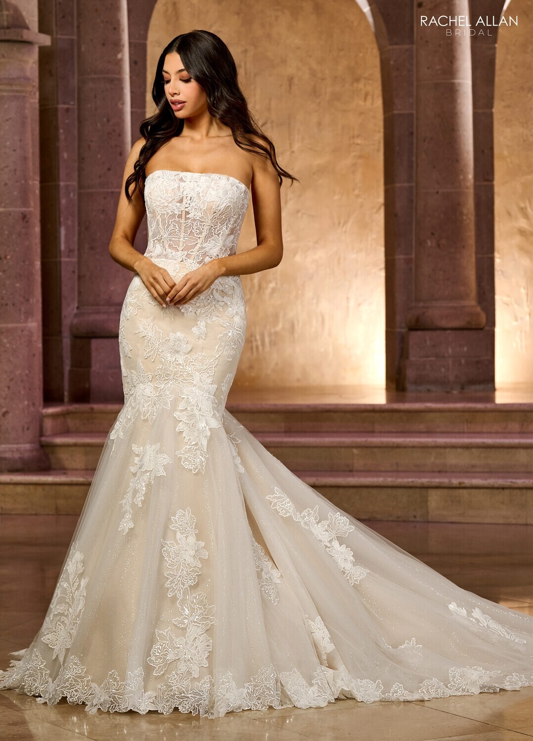 ​RB5044 TULLE, SEQUIN EMBROIDERED TULLE, APPLIQUE, BEADING Available In: IVORY, IVORY CHAMPAGNE, WHITE
