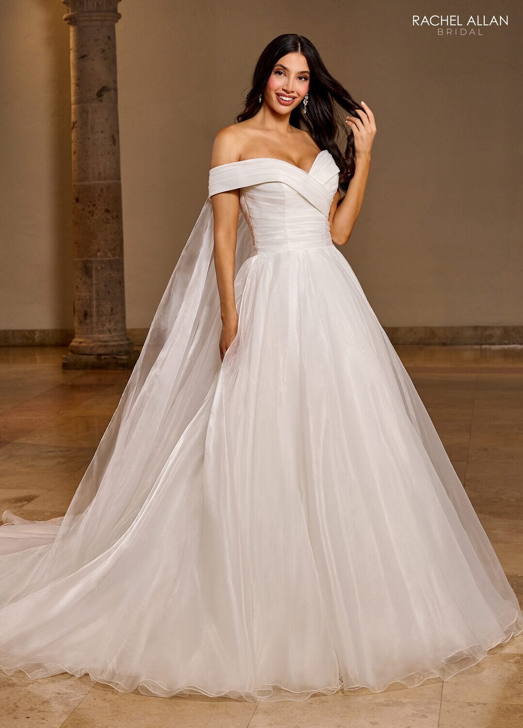 ​RB5046 TISSUE ORGANZA  Available In: IVORY, WHITE