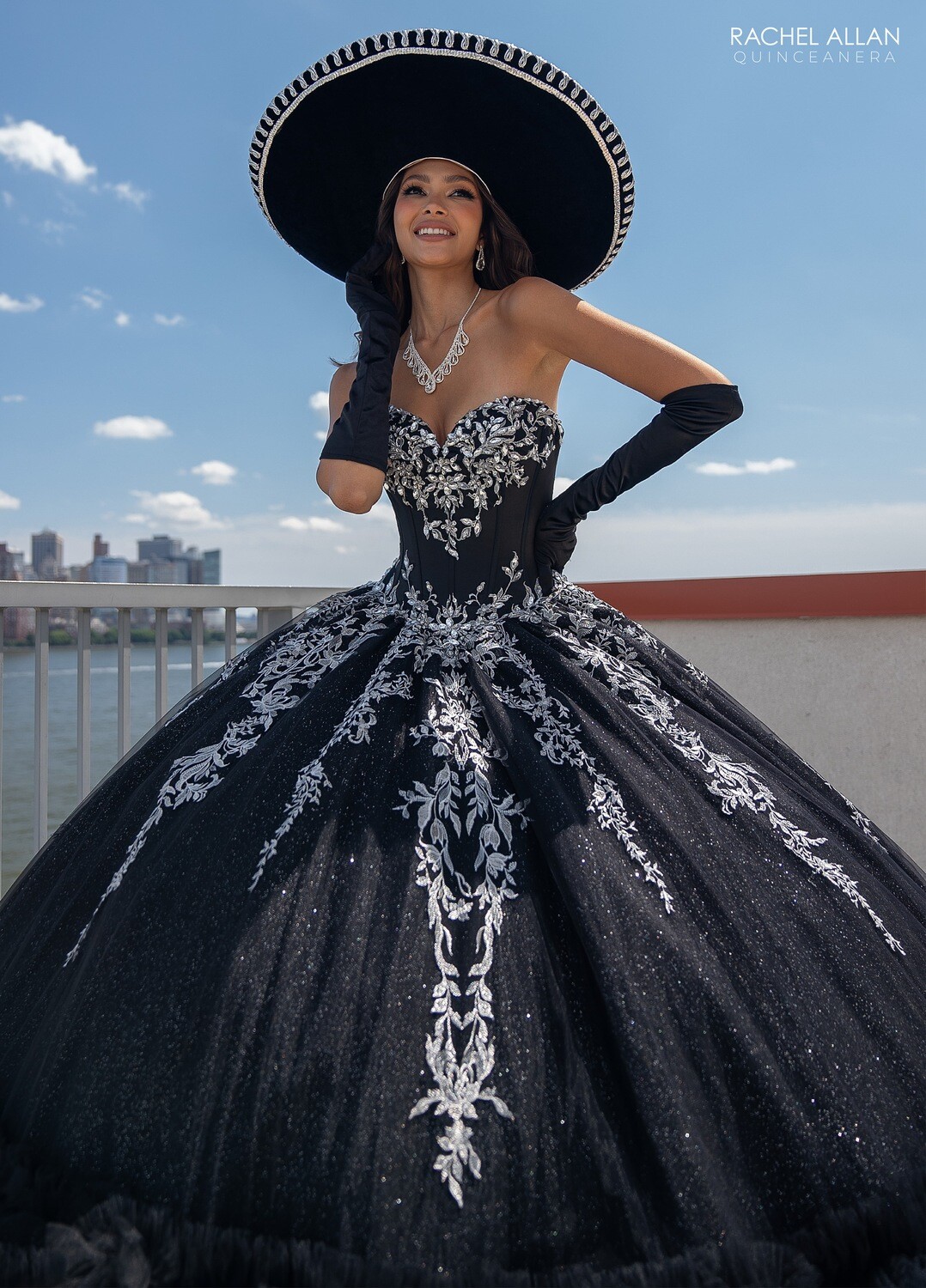 RQ2189 TULLE, SATIN, APPLIQUE, BEADING BLACK, BRIGHT PINK, RED RQ2189 TULLE, SATIN, APPLIQUE, BEADING BLACK, BRIGHT PINK, RED