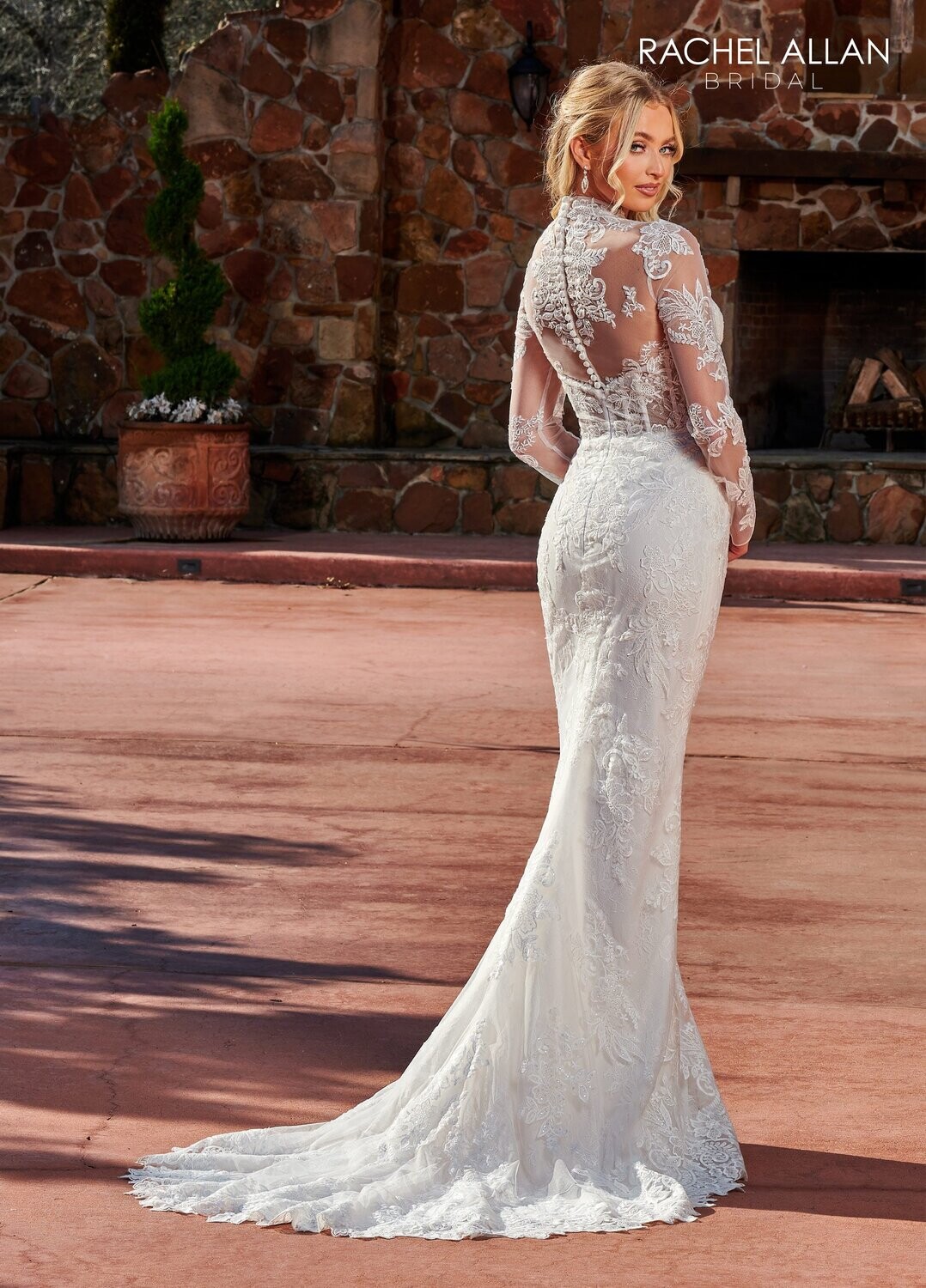 RB5026 TULLE, LACE, APPLIQUE, BEADING Available In: IVORY, WHITE