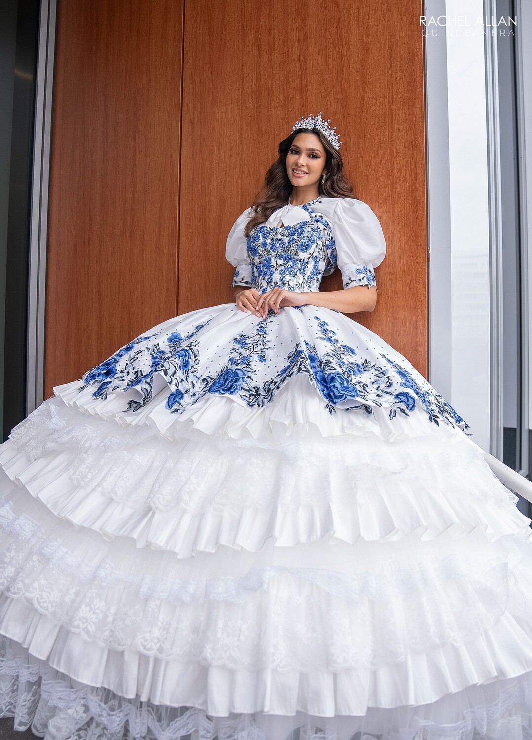 ​RQ5002 TAFFETA, LACE, APPLIQUE, BEADING Available In: BLACK MULTI, SAGE MULTI, WHITE MULTI