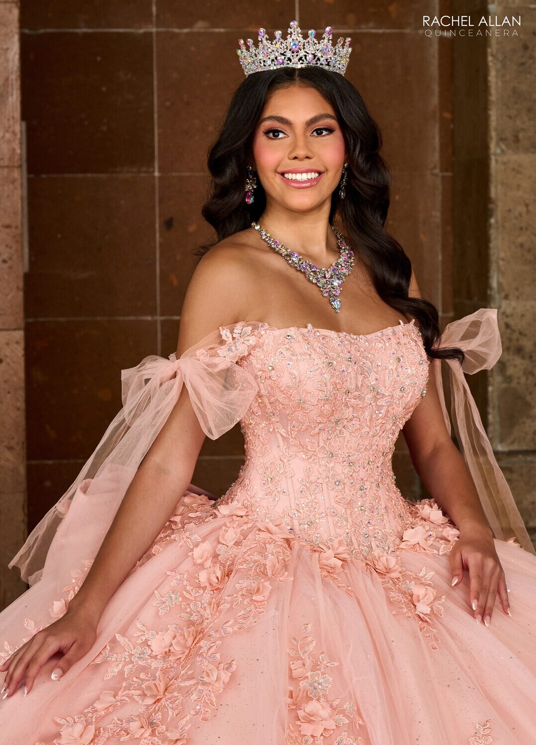 RQ1132 Available In: BLUSH, SAGE LILAC, SKY BLUE Fabric: TULLE, GLITTER TULLE, APPLIQUE, BEADING, 3D FLOWERS