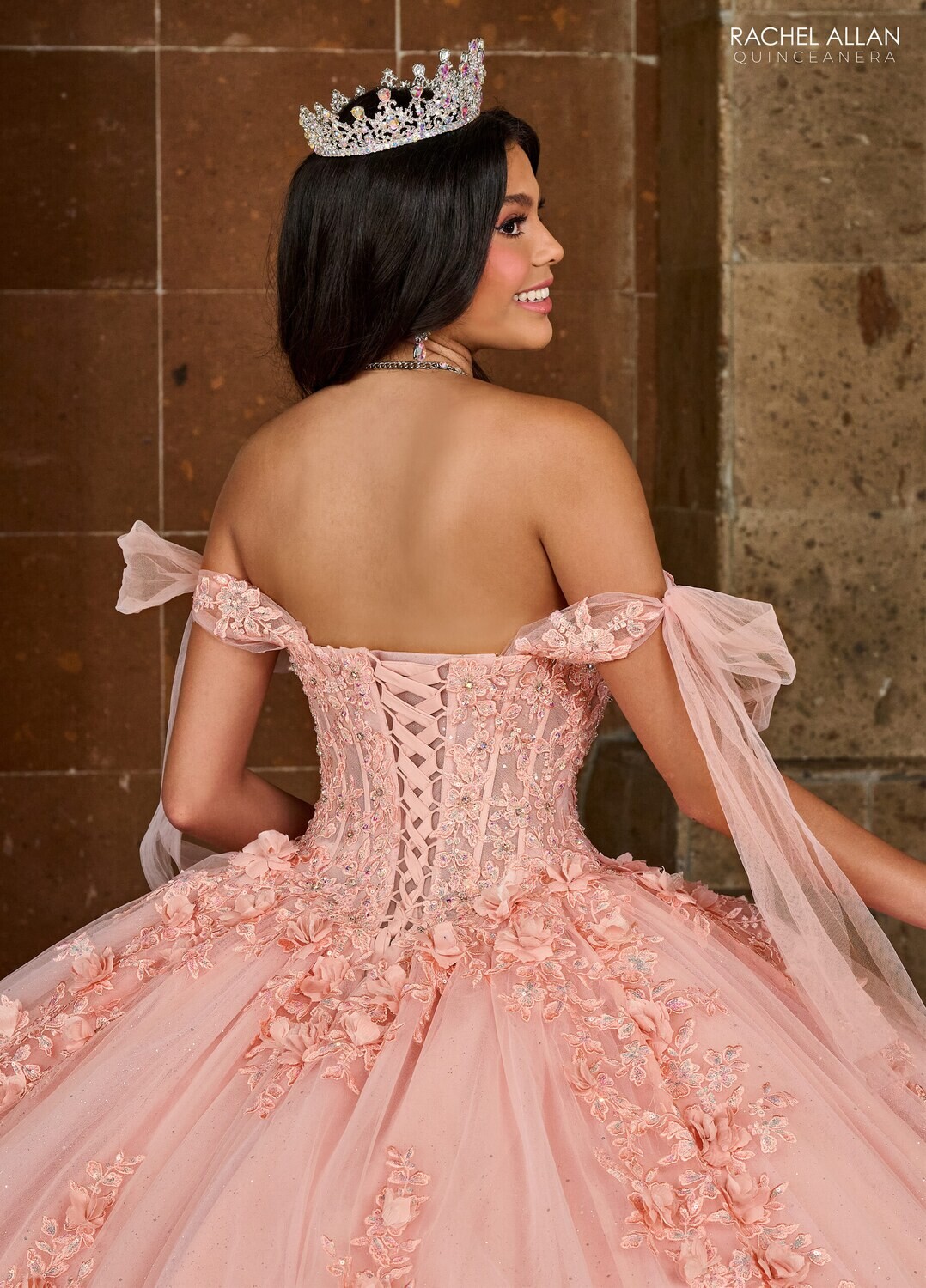 RQ1132 Available In: BLUSH, SAGE LILAC, SKY BLUE Fabric: TULLE, GLITTER TULLE, APPLIQUE, BEADING, 3D FLOWERS