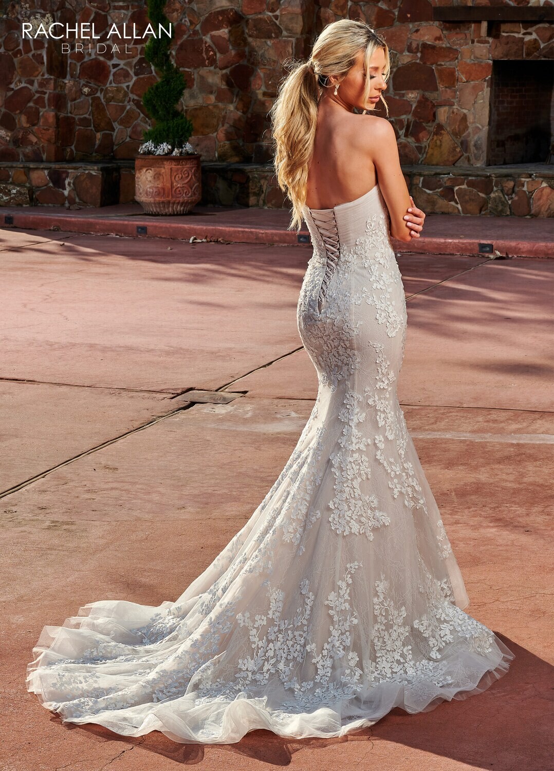 ​RB5029 TULLE, LACE, APPLIQUE, 3D FLOWERS, SATIN Available In: IVORY, IVORY CHAMPAGNE, WHITE
