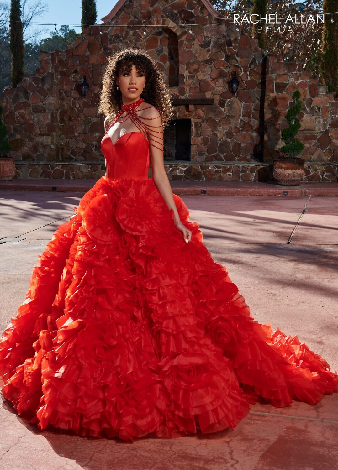 RB5033 ORGANZA, MIKADO Available In: BLACK, IVORY, RED, WHITE