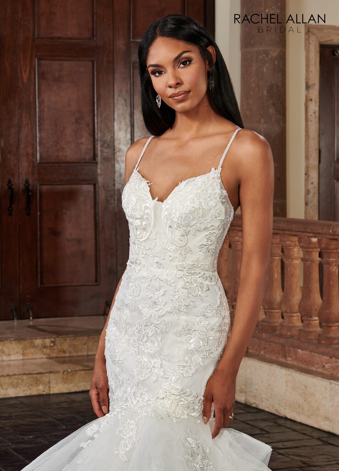 ​RB5019 TULLE, GLITTER TULLE, APPLIQUE, BEADING Available In: IVORY, WHITE