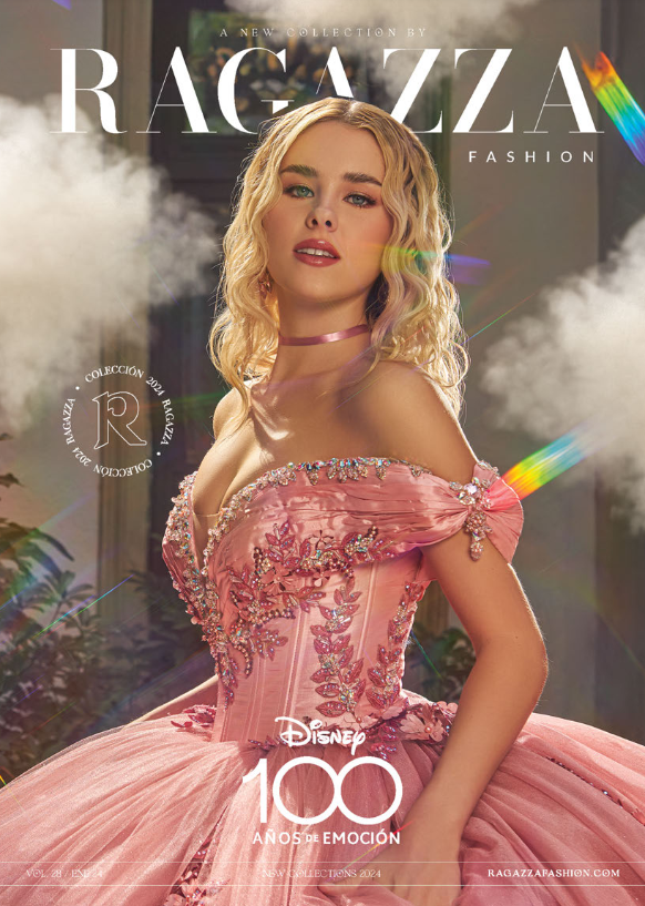EV41-641 3D FLORAL OFF SHOULDER QUINCEANERA DRESS BY RAGAZZA