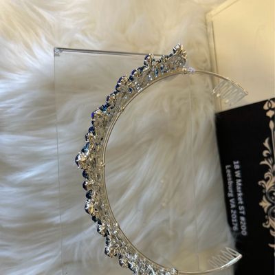 Blue tiara