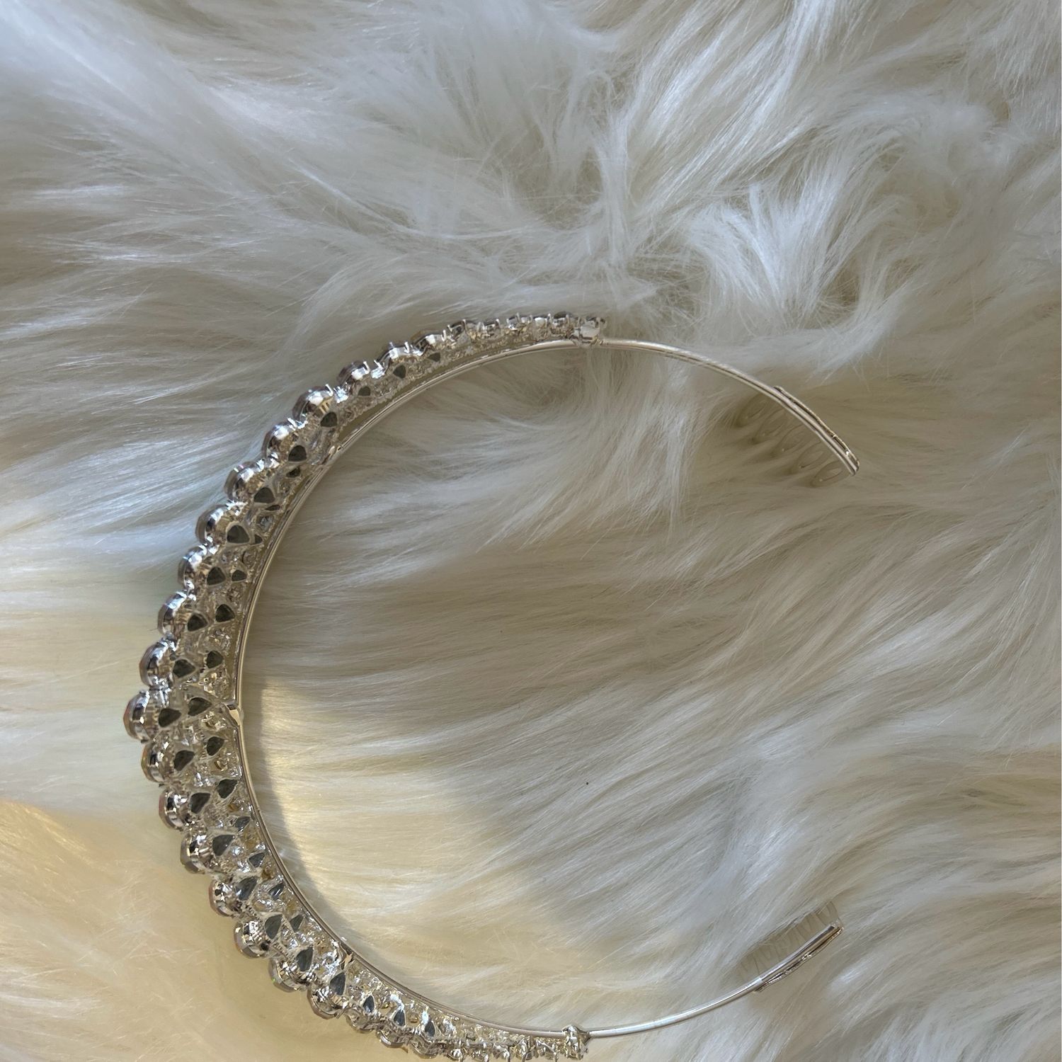 Silver tiara 