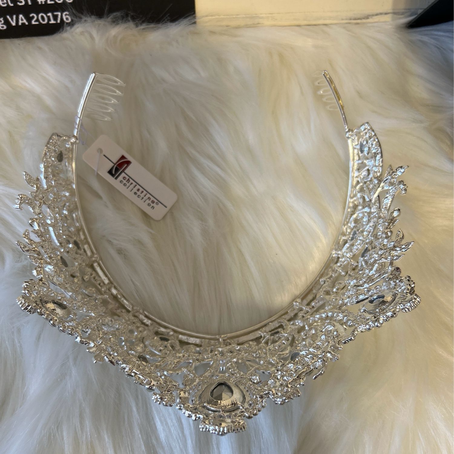 Silver tiara 