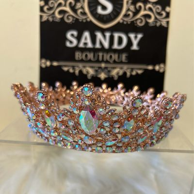 Gold rose crown 