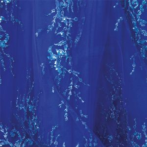 DQ4385 - Beaded Off-the-Shoulder Mermaid Gown with Sheer Bodice and Sequin Detailing Prom Dress