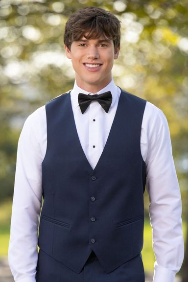 NAVY PERFORMANCE STRETCH TUXEDO MICHAEL KORS | STYLE 311