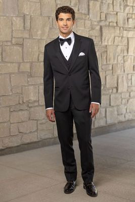 BLACK FORCE PERFORMANCE STRETCH TUXEDO MICHAEL KORS | STYLE 981