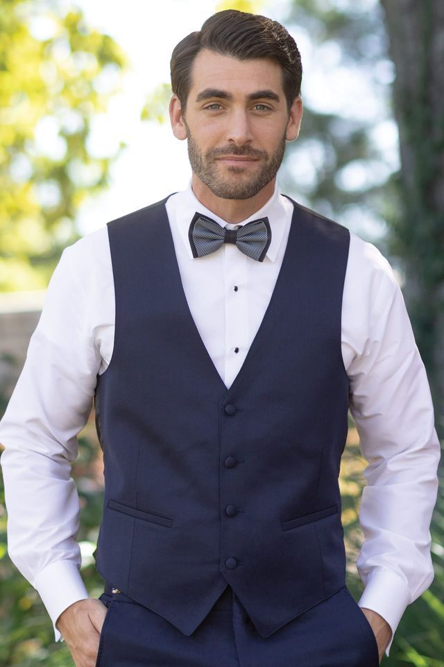 NAVY STERLING WEDDING SUIT MICHAEL KORS | STYLE 372