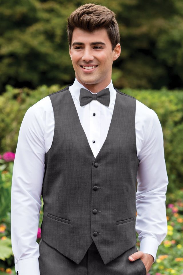 SLIM FIT STEEL GREY STERLING WEDDING SUIT MICHAEL KORS | STYLE 391