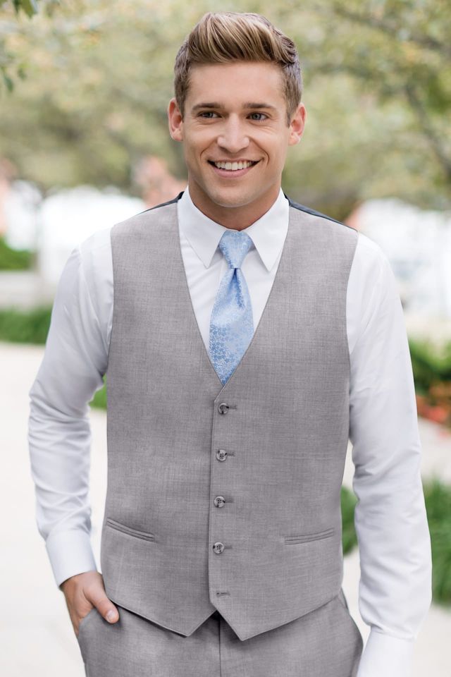 HEATHER GREY CLAYTON SUIT ALLURE MEN | STYLE 262