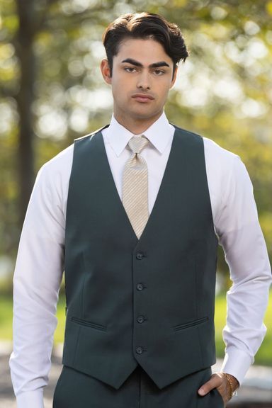 HUNTER GREEN LUKA SUIT IKE BEHAR | STYLE 222