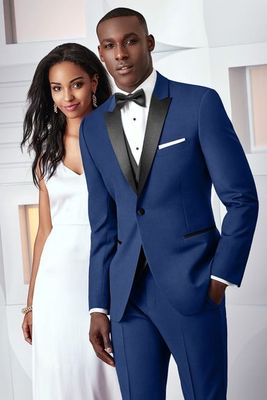 COBALT BLUE TRIBECA TUXEDO IKE BEHAR | STYLE 211