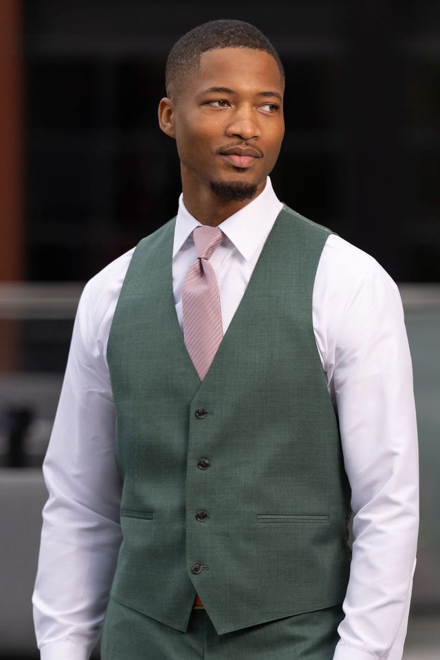 FOREST GREEN STRETCH SUIT COUTURE 1910 | STYLE FO