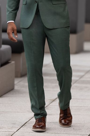 FOREST GREEN STRETCH SUIT COUTURE 1910 | STYLE FO