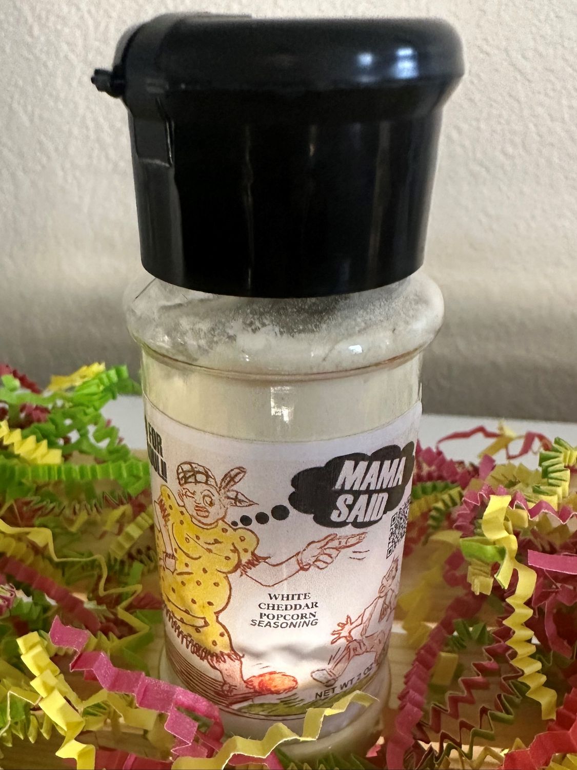 Mama Said White Cheddar Popcorn Seasoning