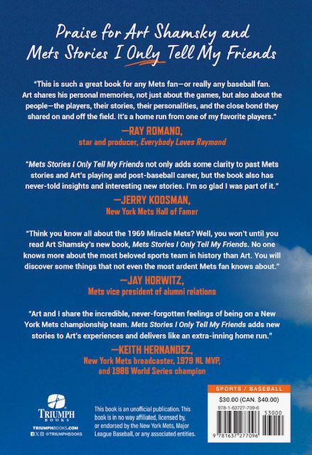 "Mets Stories I Only Tell My Friends" Autographed Edition Limited* "Mets Stories I Only Tell My Friends" Autographed Edition Limited*