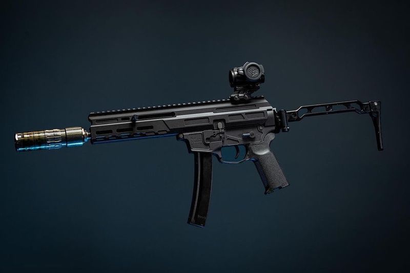 Matador Arms MAT-9 Blowback Upper Receiver, Black
