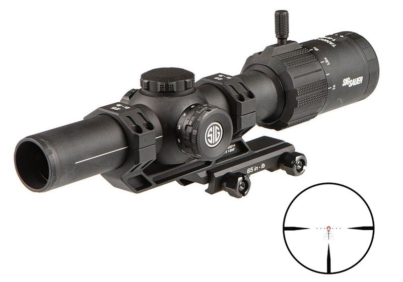 SIG SAUER Tango MSR 1-6x24 – 30mm | Illuminated MSR-BDC6 Reticle