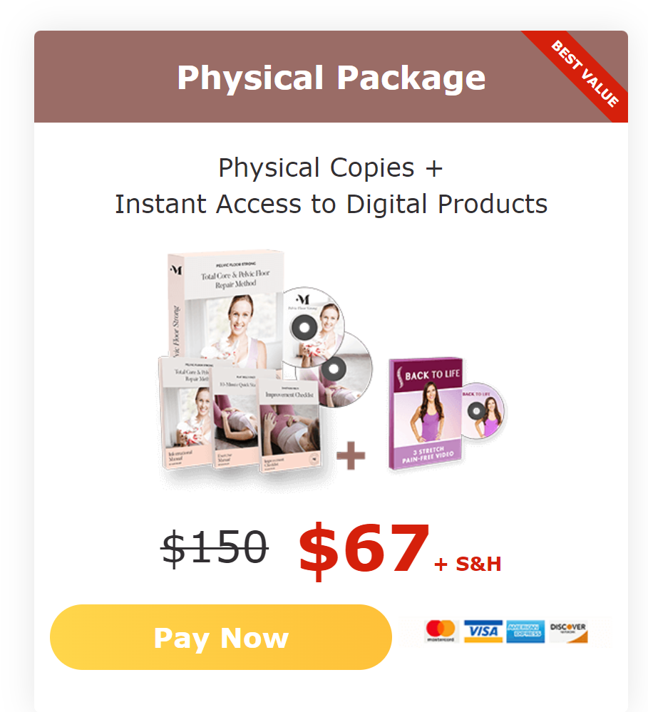 Pelvic Floor Strong Package