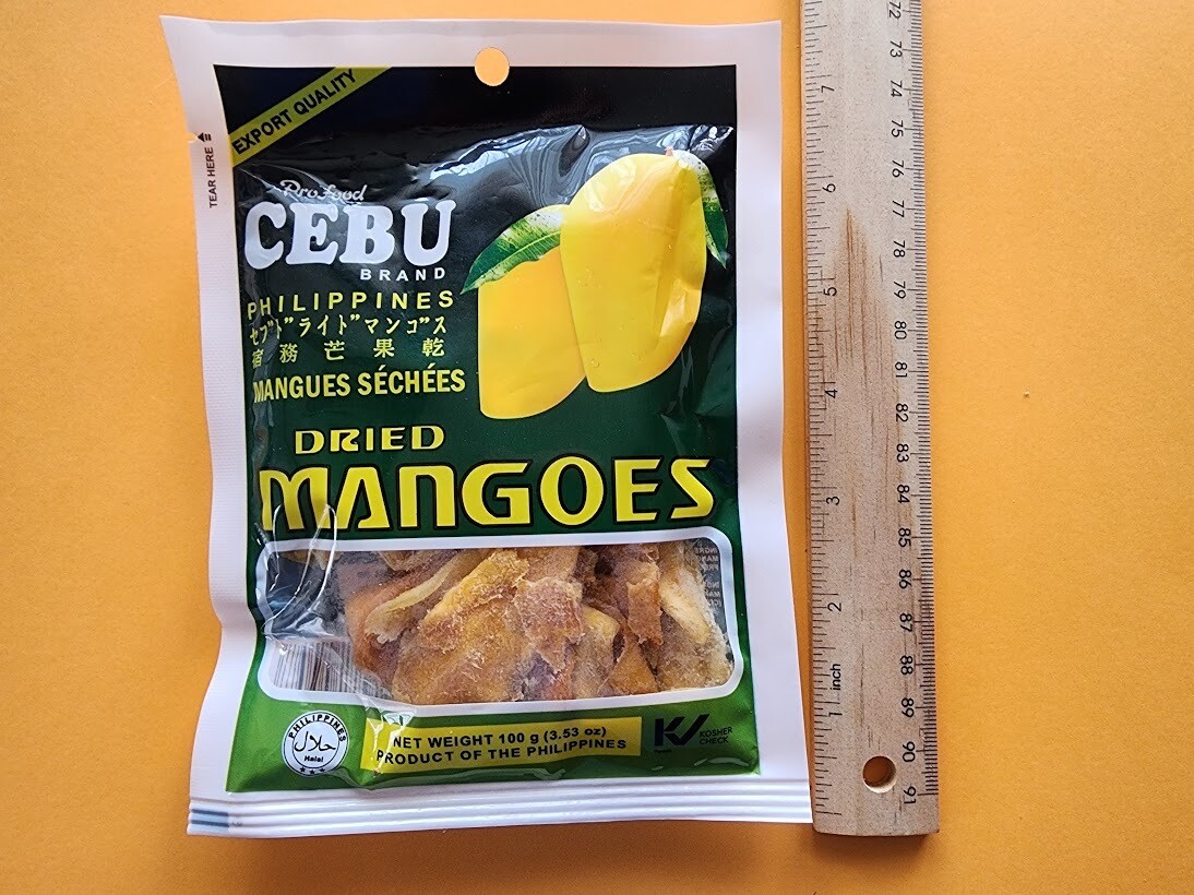 Cebu Dried Mangoes 100g