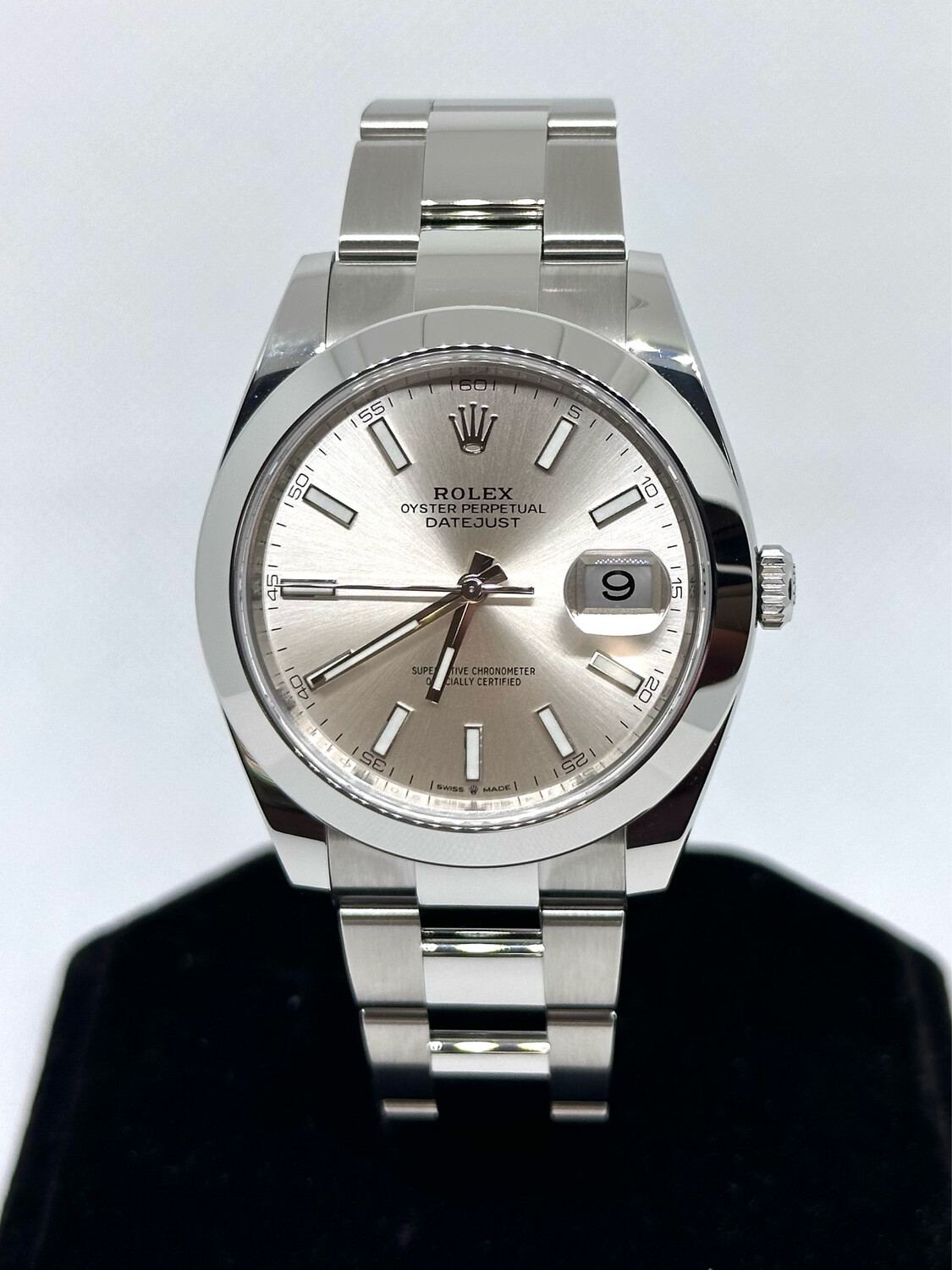 Rolex DJ 126300 Silver Dial