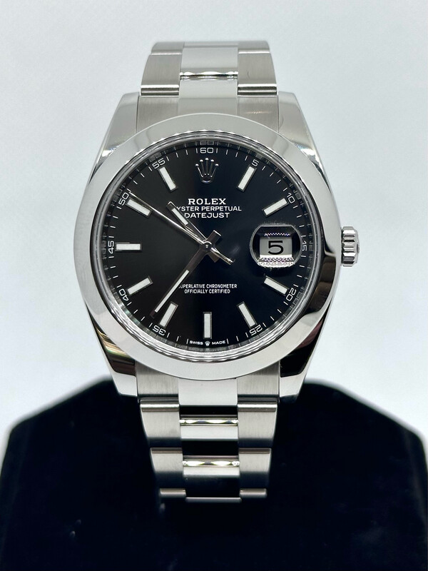 Rolex DJ 41mm Black Dial 126300