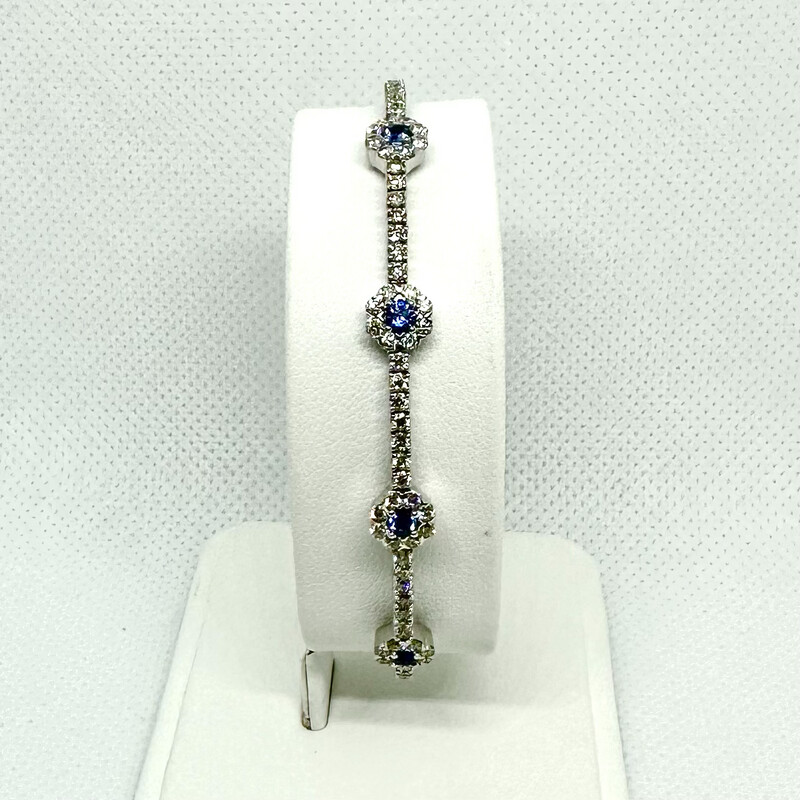 14kt WG D1.19/SAP0.3 Bracelet