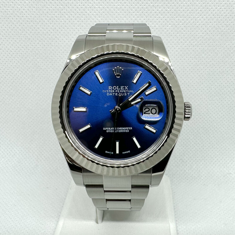 Rolex Datejust 41mm Blue Dial