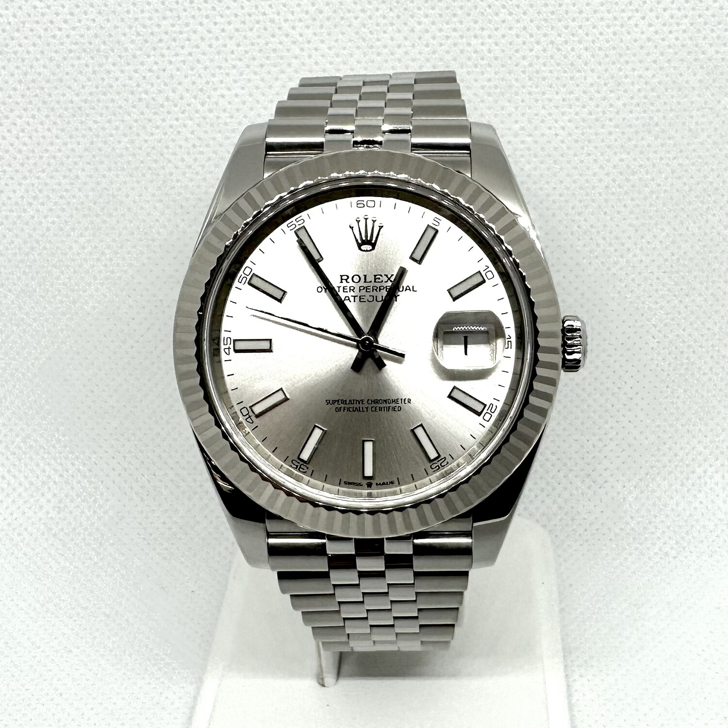 Rolex Datejust 41mm Silver Dial
