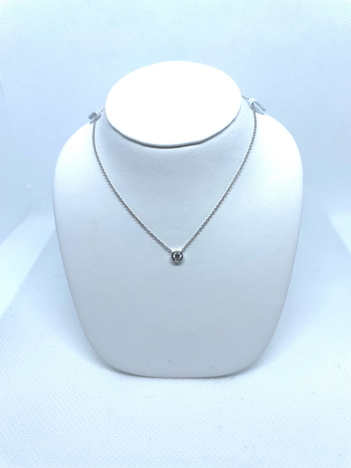 14k WG .13 Ct Dia Solitaire