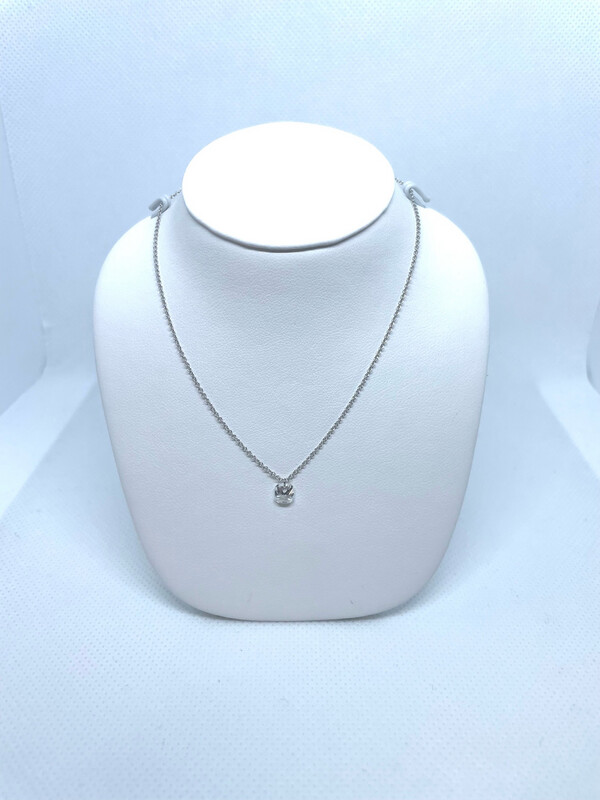 14k WG .57carat FD Square Cut